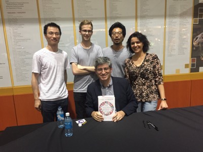 Lab outing to Denver Science museum and Carl Zimmer 2018
